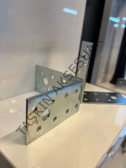 Metal L Gönye 40x80x80mm 18 Delikli 33no Köşebent Bağlantı Aparatı Demiri Mobilya Dolap
