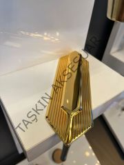 Mini H Line Gama Metal Kulp 96mm Altın Modern Mobilya Kulbu Dolap Çekmece Kapak Tv Ünite Komidin Şifonyer Gold
