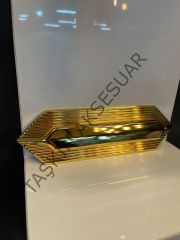 Mini H Line Gama Metal Kulp 96mm Altın Modern Mobilya Kulbu Dolap Çekmece Kapak Tv Ünite Komidin Şifonyer Gold