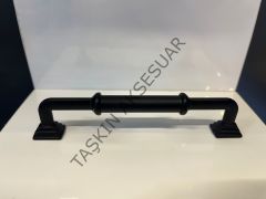 Piramit Metal Kulp 128-160-192mm Mat Siyah Modern Mobilya Kulbu Dolap Çekmece Kapak Tv Ünite Komidin Şifonyer