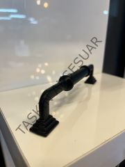 Piramit Metal Kulp 128-160-192mm Mat Siyah Modern Mobilya Kulbu Dolap Çekmece Kapak Tv Ünite Komidin Şifonyer