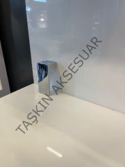 L Süs Metal Kulp 16mm Krom Dolap Kapak Çekmece Tv Ünite Komidin Şifonyer Modern Gümüş Mobilya Kulbu