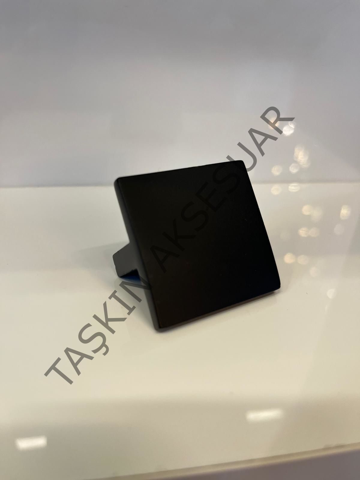 Flow Sigma Metal Kulp 32mm Mat Siyah Modern Mobilya Kulbu Dolap Çekmece Kapak Tv Ünite Komidin Şifonyer
