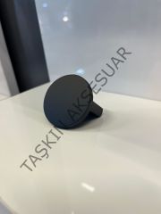 Flow Alfa Metal Kulp 32mm Mat Siyah Altın Modern Mobilya Kulbu Dolap Çekmece Kapak Tv Ünite Komidin Şifonyer