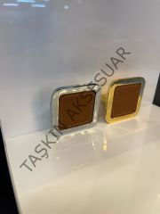 Fuga Derili Metal Kulp 32mm Krom Altın Modern Mobilya Kulbu Dolap Çekmece Kapak Tv Ünite Komidin Şifonyer
