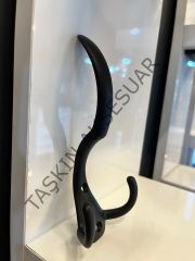 Deniz Metal Askılık Büyük Portmanto Askısı Mat Siyah Dolap Modern Mobilya Vestiyer Askı