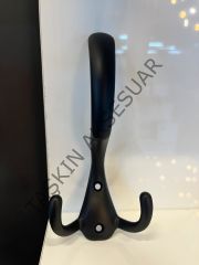 Deniz Metal Askılık Büyük Portmanto Askısı Mat Siyah Dolap Modern Mobilya Vestiyer Askı