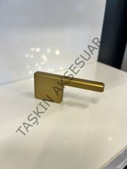 Nevada Metal Kulp 16mm Mat Altın Dolap Kapak Çekmece Tv Ünite Komidin Şifonyer Modern Gold Mobilya Kulbu