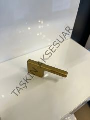 Nevada Metal Kulp 16mm Mat Altın Dolap Kapak Çekmece Tv Ünite Komidin Şifonyer Modern Gold Mobilya Kulbu