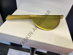 Prag Metal Kulp 64mm Mat Altın Dolap Kapak Çekmece Komidin Tv Ünite Modern Gold Mobilya Kulbu