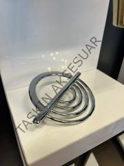 Tam Lila Metal Kulp 96mm Krom Dolap Kapak Çekmece Komidin Tv Ünite Modern Mobilya Kulbu