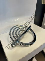 Tam Lila Metal Kulp 96mm Krom Dolap Kapak Çekmece Komidin Tv Ünite Modern Mobilya Kulbu