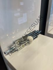 Mars Metal Kulp 96mm Krom Dolap Kapak Çekmece Komidin Tv Ünite Modern Mobilya Kulbu