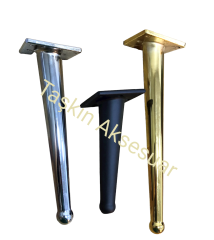 Emaks ﻿﻿Bone Metal Ayak 14-20-25cm Modern Gold Gümüş Mobilya Ayağı Mat Siyah Altın Krom Koltuk Dolap Komidin Tv Ünite Şifonyet Kitaplık