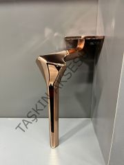 Elmas Metal Ayak 16-20cm Rose Modern Mobilya Ayağı Dolap Koltuk Tv Ünite Komidin Şifonyer Puf