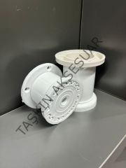 Kale Plastik Ayak 5-8-10cm Beyaz Ayarlı Modern Mobilya Ayağı Banyo Mutfak  Dolap