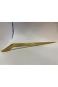 Emaks Mimoza Metal Kulp 128-256mm Çizik Altın  Dolap Kapak Tv Ünite Komidin Şifonyer Modern Gold Mobilya Kulbu