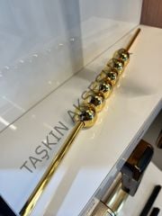 Petra Düz Metal Kulp 32-128mm Altın Dolap Kapak Çekmece Komidin Tv Ünite Modern Gold Mobilya Kulbu