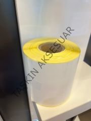 100x200mm Termal Etiket Beyaz Renkli Koli Barkodu 10x20cm (225 Sarım) 1 Adet