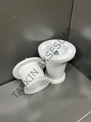 Ufo Plastik Ayak 5-8-10-12cm Beyaz Ayarlı Modern Mobilya Ayağı Banyo Mutfak  Dolap