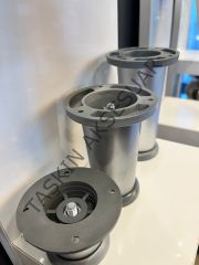Ufo Plastik Ayak 5-8-10-12cm Gri Ayarlı Modern Mobilya Ayağı Banyo Mutfak Dolap
