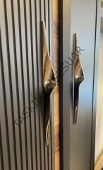 ﻿Otto Metal Kulp Krom 32-96-160mm Modern Gümüş Mobilya Kulbu Dolap Çekmece Kapak Tv Ünite Komidin Şifonyer