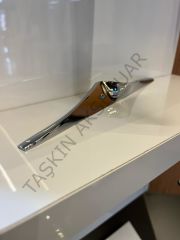 ﻿Otto Metal Kulp Krom 32-96-160mm Modern Gümüş Mobilya Kulbu Dolap Çekmece Kapak Tv Ünite Komidin Şifonyer