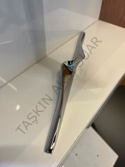 ﻿Otto Metal Kulp Krom 32-96-160mm Modern Gümüş Mobilya Kulbu Dolap Çekmece Kapak Tv Ünite Komidin Şifonyer