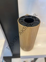 Bohem Sert Plastik Ayak 12-15cm Meşe Komidin Koltuk Modern Tv Ünite Mobilya Dolap Şifonyer Ayağı