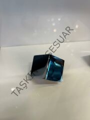 ﻿Cube Metal Düğme Kulp Krom Modern Gümüş Mobilya Kulbu Dolap Çekmece Kapak Tv Ünite Komidin