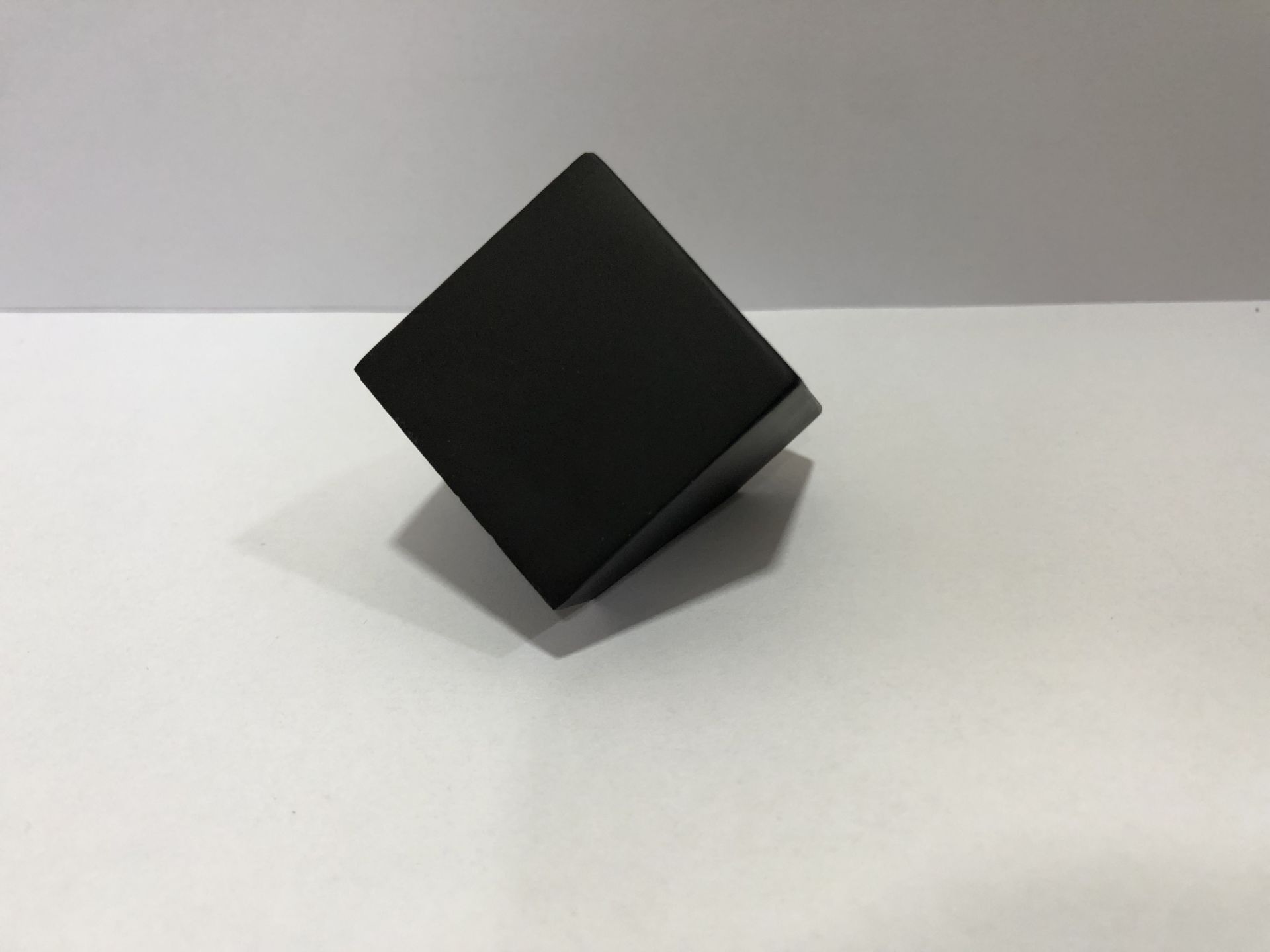 ﻿Kms Cube Metal Düğme Kulp Mat Siyah Modern Mobilya Kulbu