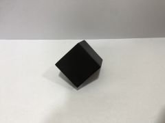 ﻿Kms Cube Metal Düğme Kulp Mat Siyah Modern Mobilya Kulbu