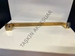 Levante Metal Kulp 160-192-224mm Mat Altın Dolap Kapak Çekmece Komidin Tv Ünite Modern Mobilya Kulbu Şifonyer Gold