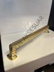 Levante Metal Kulp 160-192-224mm Mat Altın Dolap Kapak Çekmece Komidin Tv Ünite Modern Mobilya Kulbu Şifonyer Gold