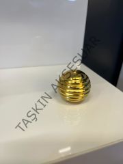 Petek Küre Metal Düğme Kulp Gold Modern Dolap Kapak Tv Ünite Komidin Altın Mobilya Kulbu