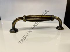 Parga Metal Kulp 96-128mm Antik Sarı Dolap Kapak Çekmece Komidin Tv Ünite Modern Mobilya Kulbu Şifonyer