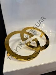 Cc Otto Metal Kulp 96-128mm Altın Dolap Kapak Çekmece Komidin Tv Ünite Modern Mobilya Kulbu Gold Şifonyer