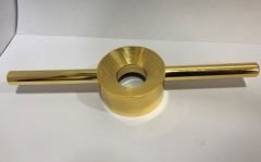 Emaks Olimpos Metal Kulp Gold 32mm Modern Altın Mobilya Kulbu