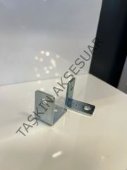 Metal L Gönye 16x25x25mm 2 Delikli 1no Köşebent Bağlantı Aparatı Mobilya Demiri Dolap