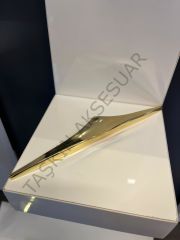 Olivin Metal Kulp Gold 96-192mm Modern Altın Mobilya Kulbu Dolap Kapak Çekmece Tv Ünite Komidin