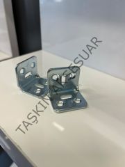 Metal L Gönye 30x25x25mm 6 Delikli 6no Köşebent Bağlantı Dolap Mobilya Aparatı Demiri