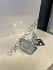 Metal L Gönye 30x25x25mm 6 Delikli 6no Köşebent Bağlantı Dolap Mobilya Aparatı Demiri