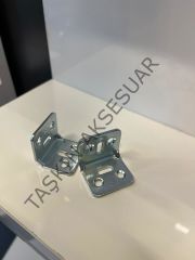 Metal L Gönye 30x25x25mm 6 Delikli 6no Köşebent Bağlantı Dolap Mobilya Aparatı Demiri