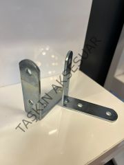 Metal L Gönye 20x60x60mm 4 Delikli 14no Köşebent Bağlantı Aparatı Dolap Demiri Mobilya