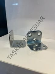 Metal L Gönye 40x32x32mm 6 Delikli 23no Köşebent Bağlantı Aparatı Dolap Demiri Mobilya