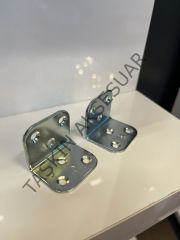 Metal L Gönye 40x32x32mm 6 Delikli 23no Köşebent Bağlantı Aparatı Dolap Demiri Mobilya