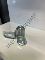 Metal L Gönye 22x30x30mm 4 Delikli Federli 28no Köşebent Dolap Bağlantı Aparatı Demiri Mobilya