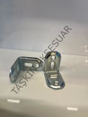 Metal L Gönye 22x30x30mm 4 Delikli Federli 28no Köşebent Dolap Bağlantı Aparatı Demiri Mobilya
