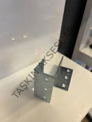 Metal L Gönye 25x25x54mm 6 Delikli 42no Köşebent Bağlantı Aparatı Demiri Mobilya Dolap