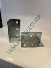Metal L Gönye 25x25x54mm 6 Delikli 42no Köşebent Bağlantı Aparatı Demiri Mobilya Dolap